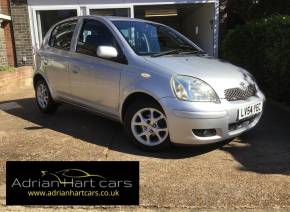 TOYOTA YARIS 2004 (54) at Adrian Hart Cars Ipswich