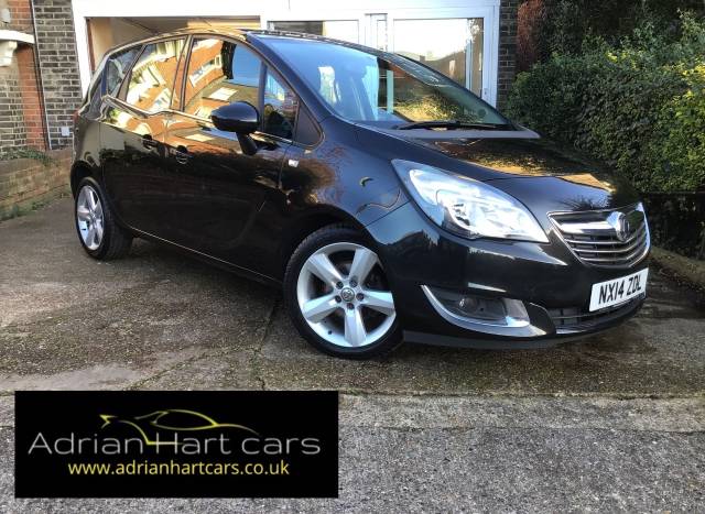 Vauxhall Meriva 1.4i 16V Tech Line 5dr MPV Petrol Black