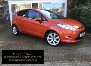 FORD FIESTA 2011 (61) at Adrian Hart Cars Ipswich